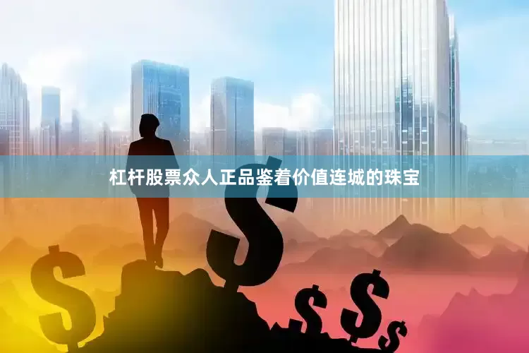 杠杆股票众人正品鉴着价值连城的珠宝